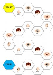 Board game Face Parts