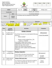 English Worksheet: Review