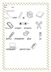 School objects