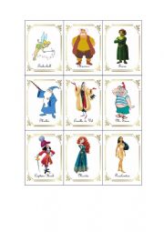 English Worksheet: Disney characters 2 (out of 4)