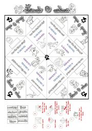 English Worksheet: ANIMALS