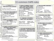 English Worksheet: Capitalization Rules 