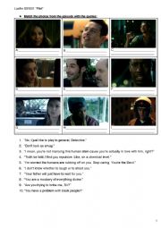 English Worksheet: Lucifer TV series Season 1 Episode 1 part 2