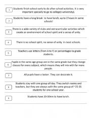 American schools vs French schools 