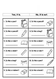 classroom things