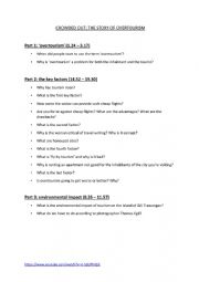 English Worksheet: Crowded Out: The Story of Overtourism