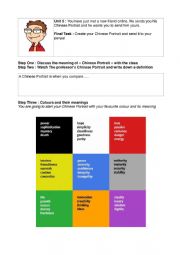 English Worksheet: CHINESE PORTRAIT