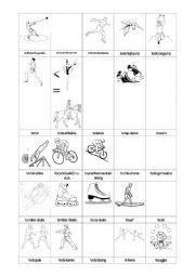 English Worksheet: activities