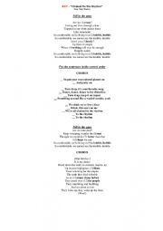 English Worksheet: Katy Perry - Chained to the rythm