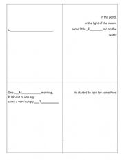 English Worksheet: A very hungry frog