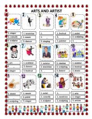English Worksheet: choose the corret word