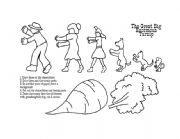 English Worksheet: The Enormous Turnip