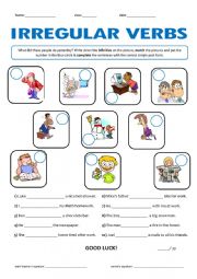 Irregular Verbs Test