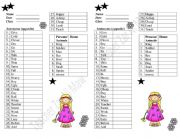 English Worksheet: Antonyms and different Homes