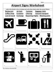 Airport Worksheet