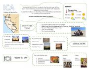 English Worksheet: Infography about Peru: Ica