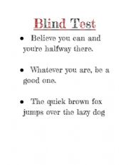 Typing Test