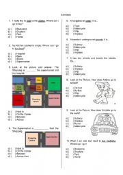 Prepositions of place