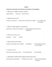 English Worksheet: Movie - Bird Box