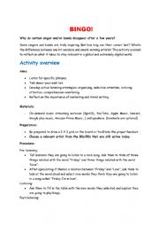 English Worksheet: Friday Im in Love - The Cure