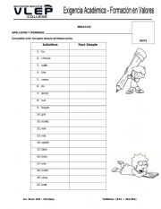 English Worksheet: Past Simple