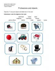 Objects and occupations