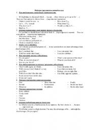 English Worksheet: English