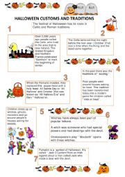 HALLOWEEN: CUSTOMS AND TRADITIONS