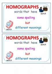 homographs