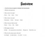 Frankenweenie 1984 Quiz