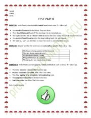 TEST PAPER