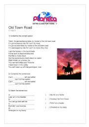 Old Town Road - Music Sheet