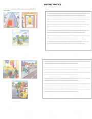 English Worksheet: writing