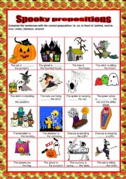 Spooky prepositions