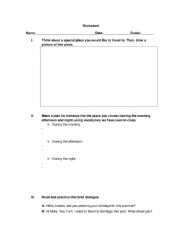 English Worksheet: BE GOING TO PRACTICE