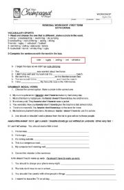 English Worksheet: third conditional