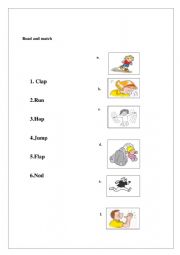 action verbs in class