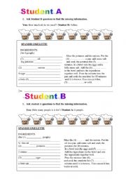 English Worksheet: Spanish Omelette 