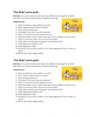 English Worksheet: The Help movie guide