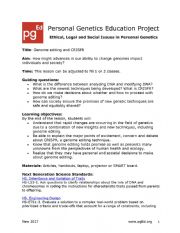 English Worksheet: CRISPR and cloning