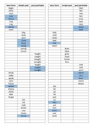 English Worksheet: Past simple