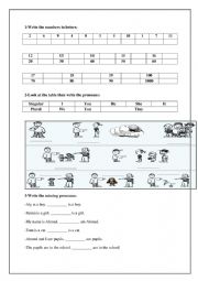 Consolidation activities for starters