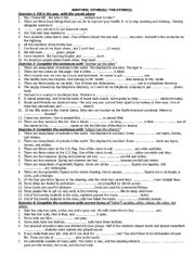 English Worksheet: Another/ other(s)/ the other(s)/ each other