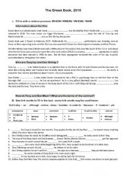 the green book-work on relative pronouns and link words