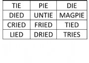 English Worksheet: PHONICS
