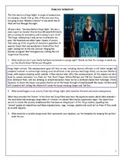 English Worksheet: The purge part 3
