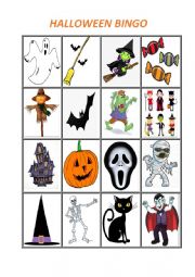 Halloween Bingo