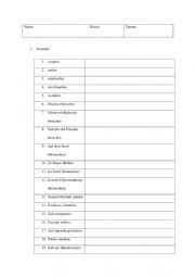 English Worksheet: Test