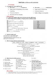 English Worksheet: I dont care 