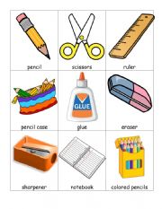 English Worksheet: bingo 